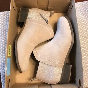TOMS Glitter Booties